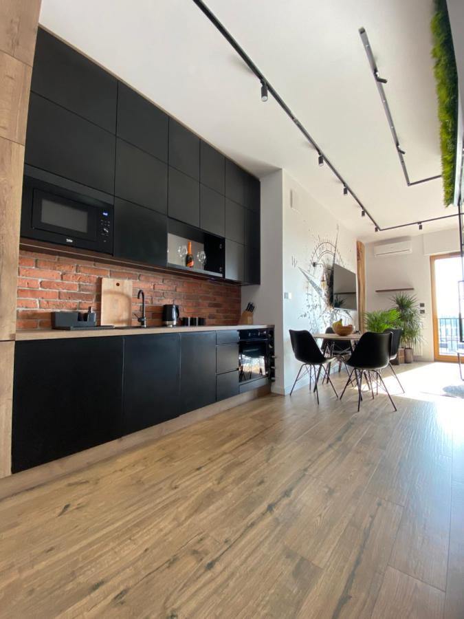 Alpaka Apartments Gdansk -W Cenie Parking, Wifi, Sauna I Silownia - Przepiekny Widok Na Starowke I Motlawe 外观 照片