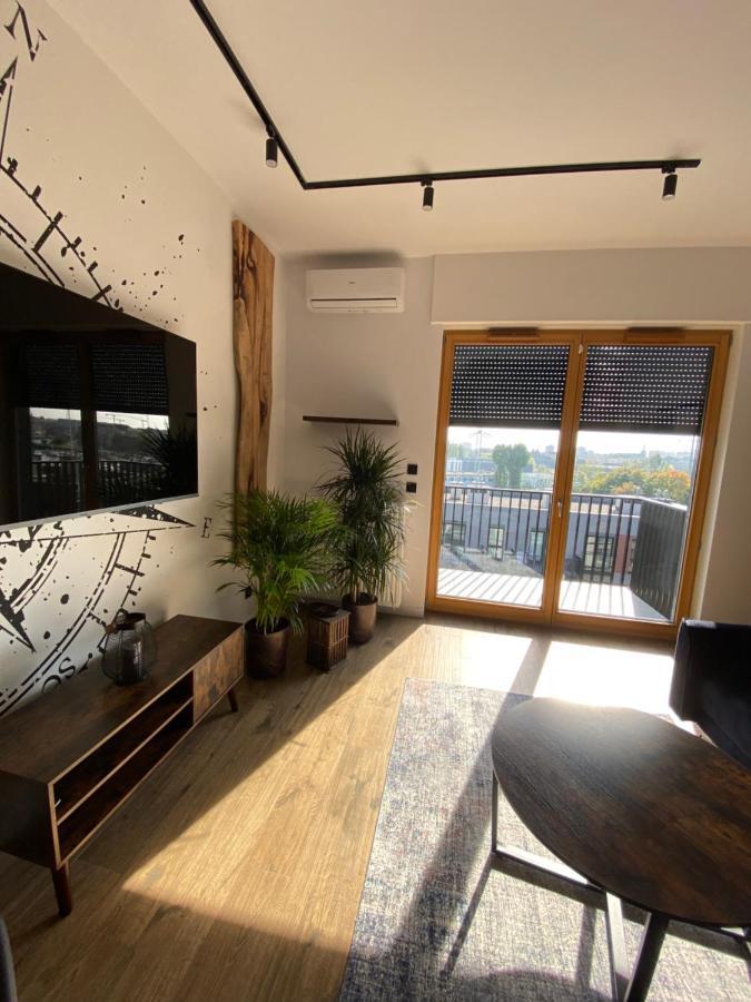 Alpaka Apartments Gdansk -W Cenie Parking, Wifi, Sauna I Silownia - Przepiekny Widok Na Starowke I Motlawe 外观 照片